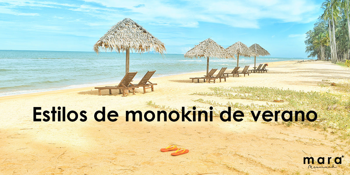 Estilos de monokini de verano