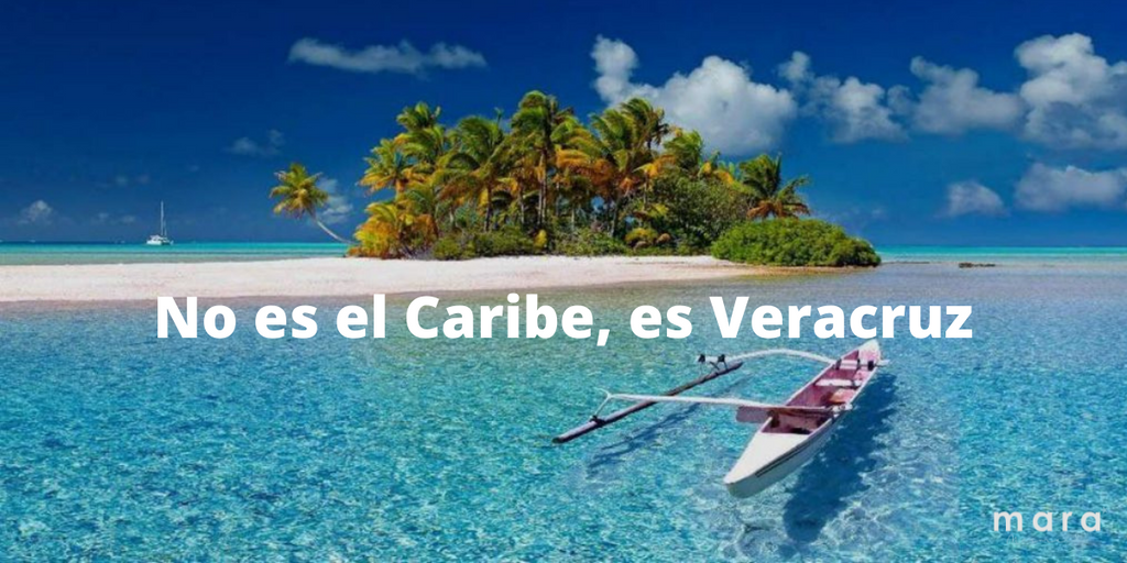 No es el Caribe, es Veracruz