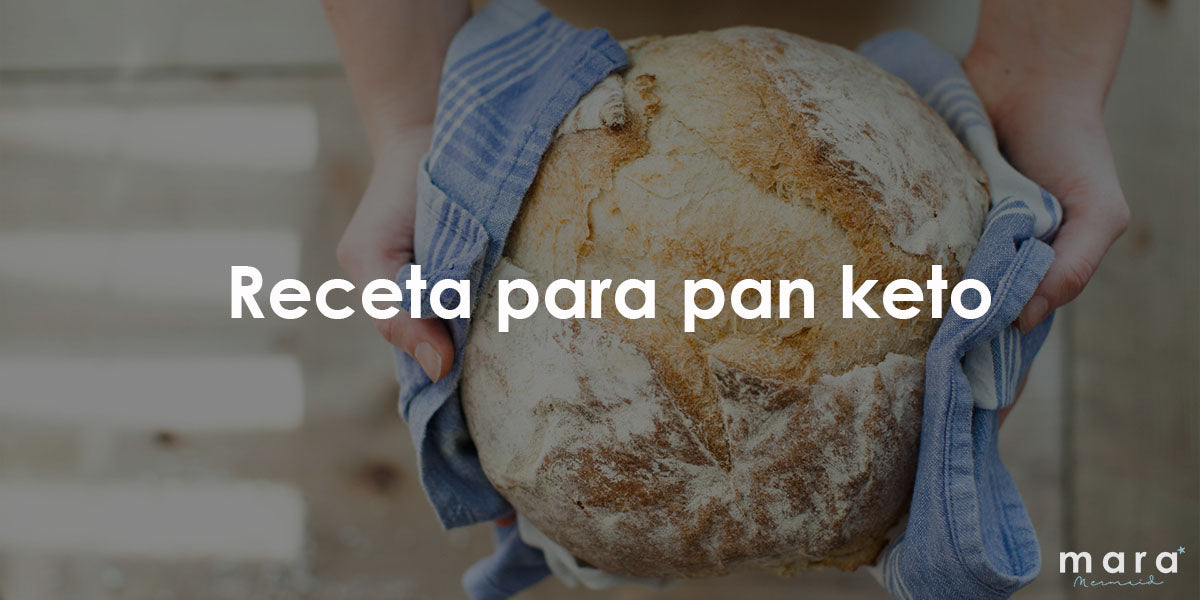 Receta para pan keto