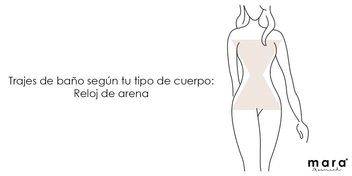 Trajes de baño según tu tipo de cuerpo: Reloj de arena