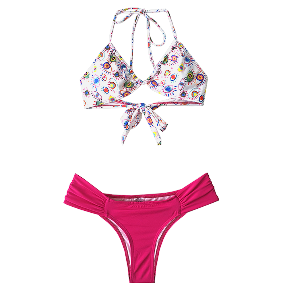 Bikini sexy color rosa