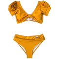 Bikini manga corta